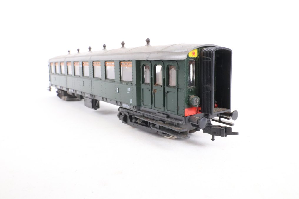 Roco H0 - (04189/4219) - 火車單元 (2) - Blokkendoos 机车车厢和三等车厢 - NS #4.3