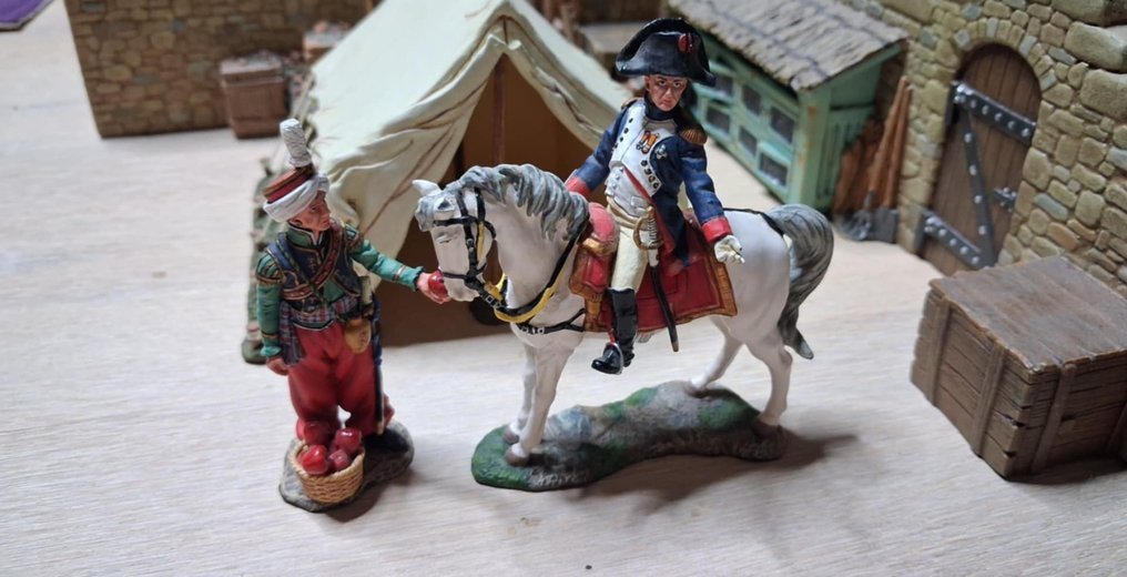 King & Country - Tin toy - NA026 Mounted Napoleon and Mameluke Servant - 2000-2010 - China #4.3