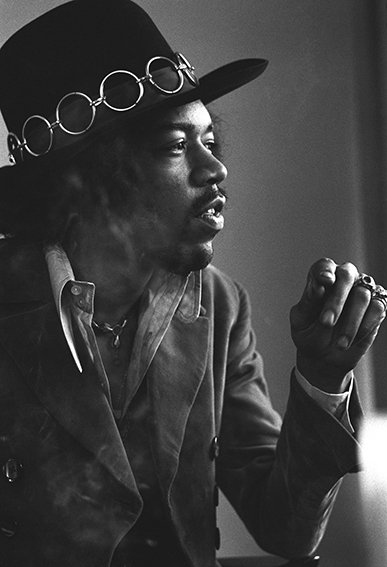 Baron Wolman (1937-2020) - Jimi Hendrix, San Francisco, 1968 #1.0