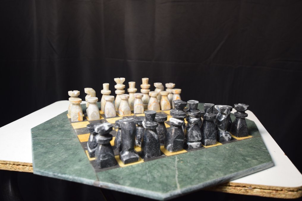 西洋棋套裝 - Scacchi - Pietra saponaria #1.0