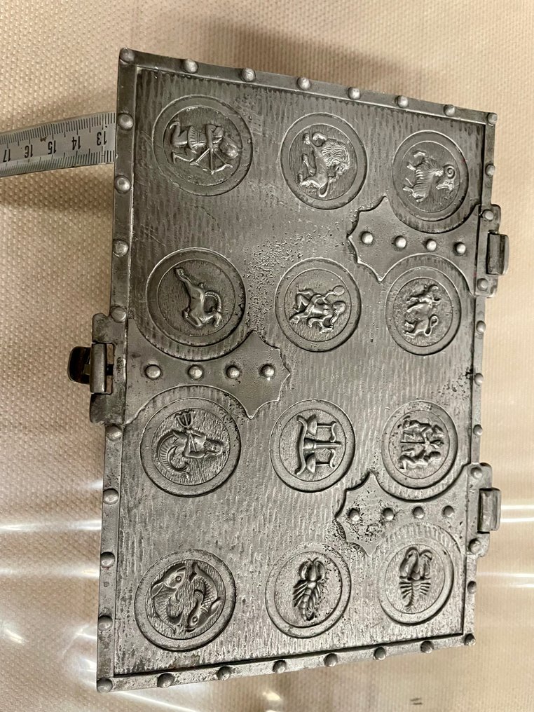 Κουτί κοσμημάτων (4) - Αλαβάστρο, Όνυχας, Πελτρό, Ξύλο - Zodiaco #4.3