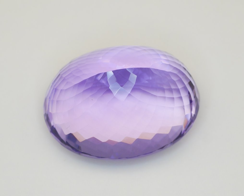 χωρίς τιμή ασφαλείας Μωβ Αμέθυστος - 88.30 ct - Διεθνής Ένωση Έγχρωμων Πολύτιμων Λίθων (ICA GemLab) - Χρώμα Rose de France #3.2