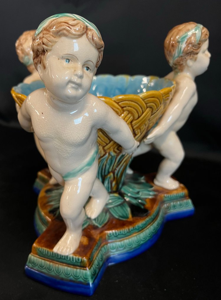 Estátua, Jardinière plantenbak - 28 cm - Cerâmica #2.1