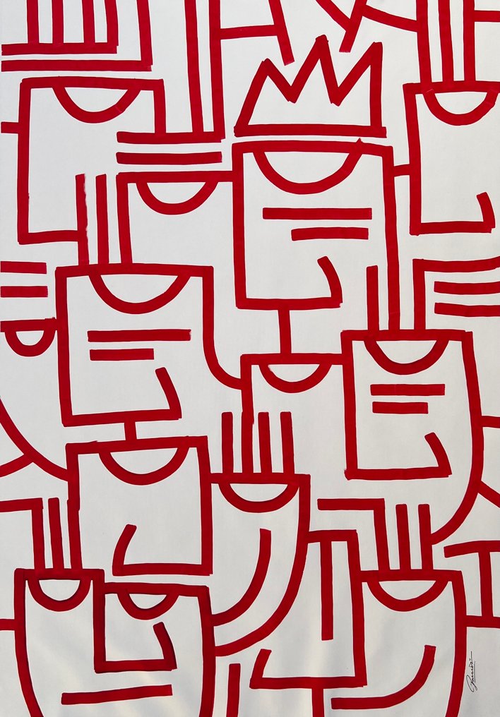 Bamèr - Partners in crime - (XL), (unique work) #2.1