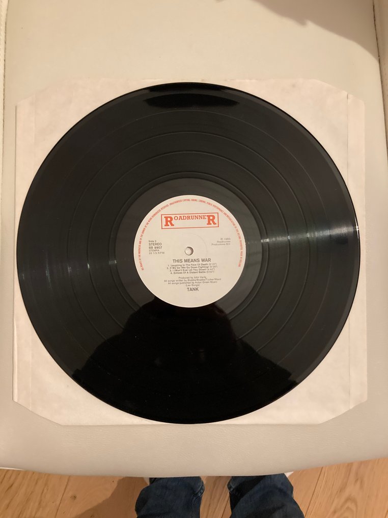 Tank - This Means War - Original pressing - (EX) - LP - 1983 #3.2