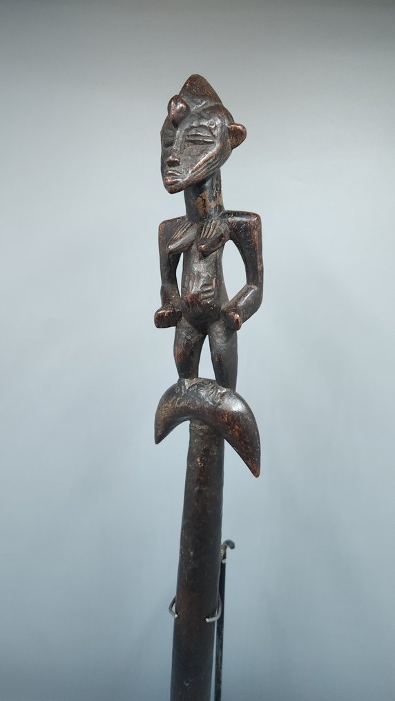 Superbe baton de commendement - Senufo - Norsunluurannikko (Ei pohjahintaa) #2.1