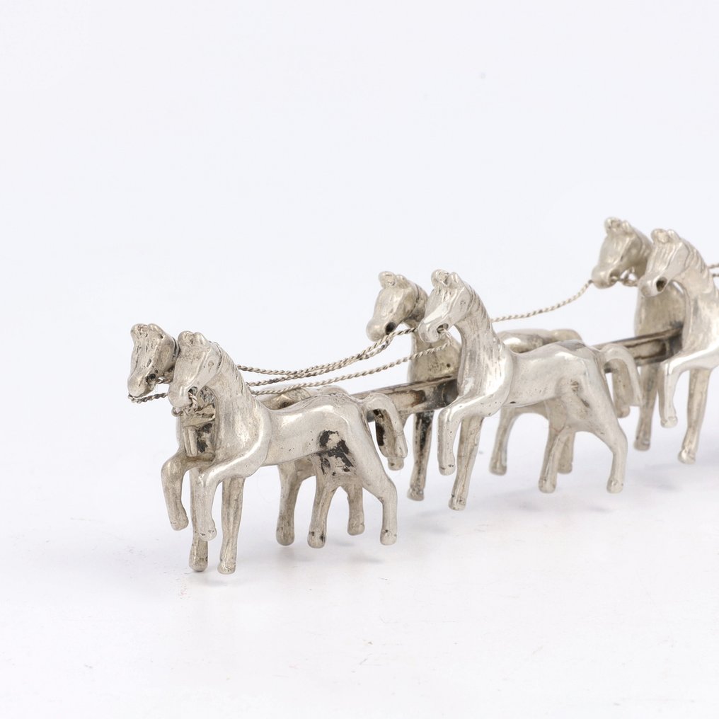 C. A. Stout "de Gouden Koets" - Figură în miniaturală - .835 argint #3.2