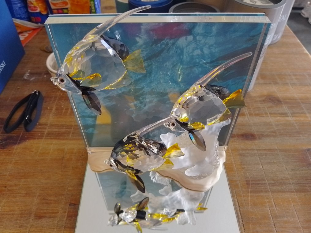 Swarovski - Figurine - SCS - Annual Edition 2007 - Community (clear edition) - 854651 - Box + Certificate - Crystal #1.0