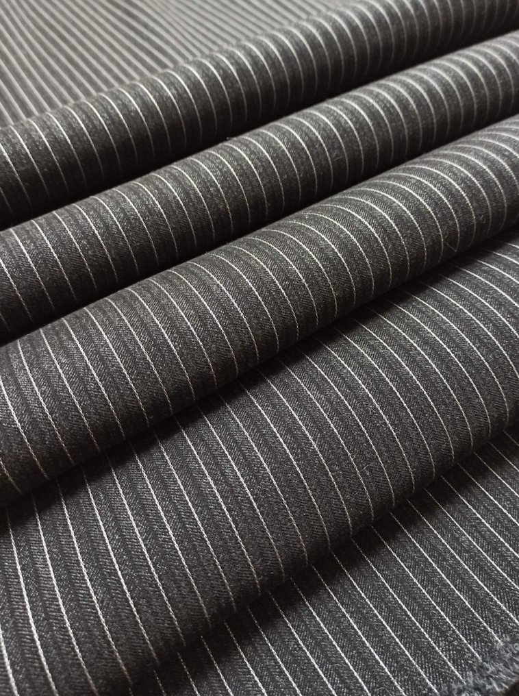 A431 - 630 x 160 cm - Prezioso tessuto in pura lana ed elastan - Textile  - 630 cm - 160 cm #1.0