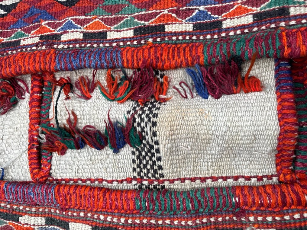 Tapete - 176 cm - 77 cm - Ancienne Selle Sac Heibe #2.1