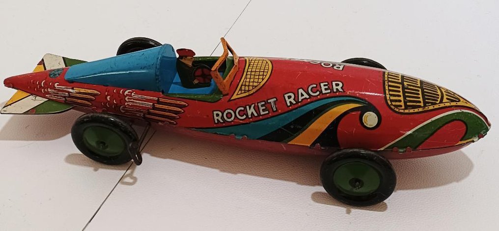 Louis Marx and Company - Bliklegetøj - Rocket Racer - 1950-1960 - U.S.A. #1.0