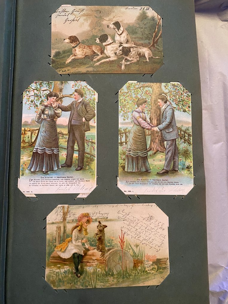 幻想, 复活节, 城市和景观, 圣诞, 啤酒和啤酒厂, 杂类 - 明信片相册 (1282) - 1920-1895 #4.3