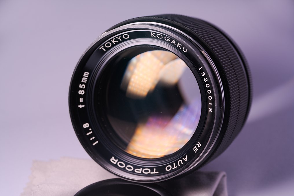 Topcon, Tokyo Kogaku RE. Auto-Topcor 85mm f/1.8 (SN: 13300018) Obiektyw aparatu #1.0