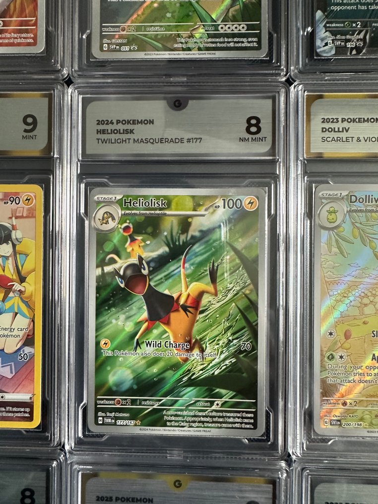 Pokémon - 9 Graded card - GG 9 - Various sets #2.1