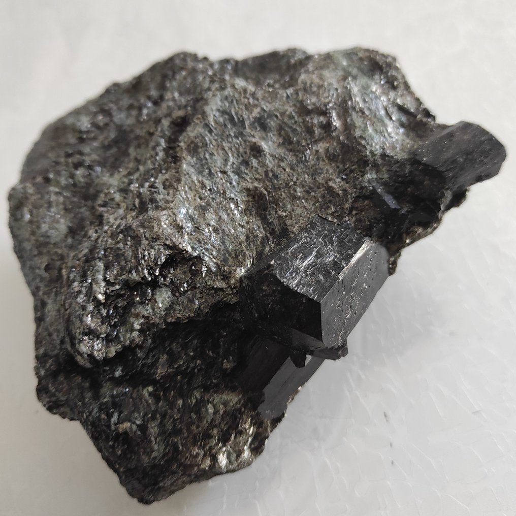 TORMALINA BITERMINATA BLOCCO - Height: 7 cm - Width: 12 cm- 1090 g - (1) #2.1