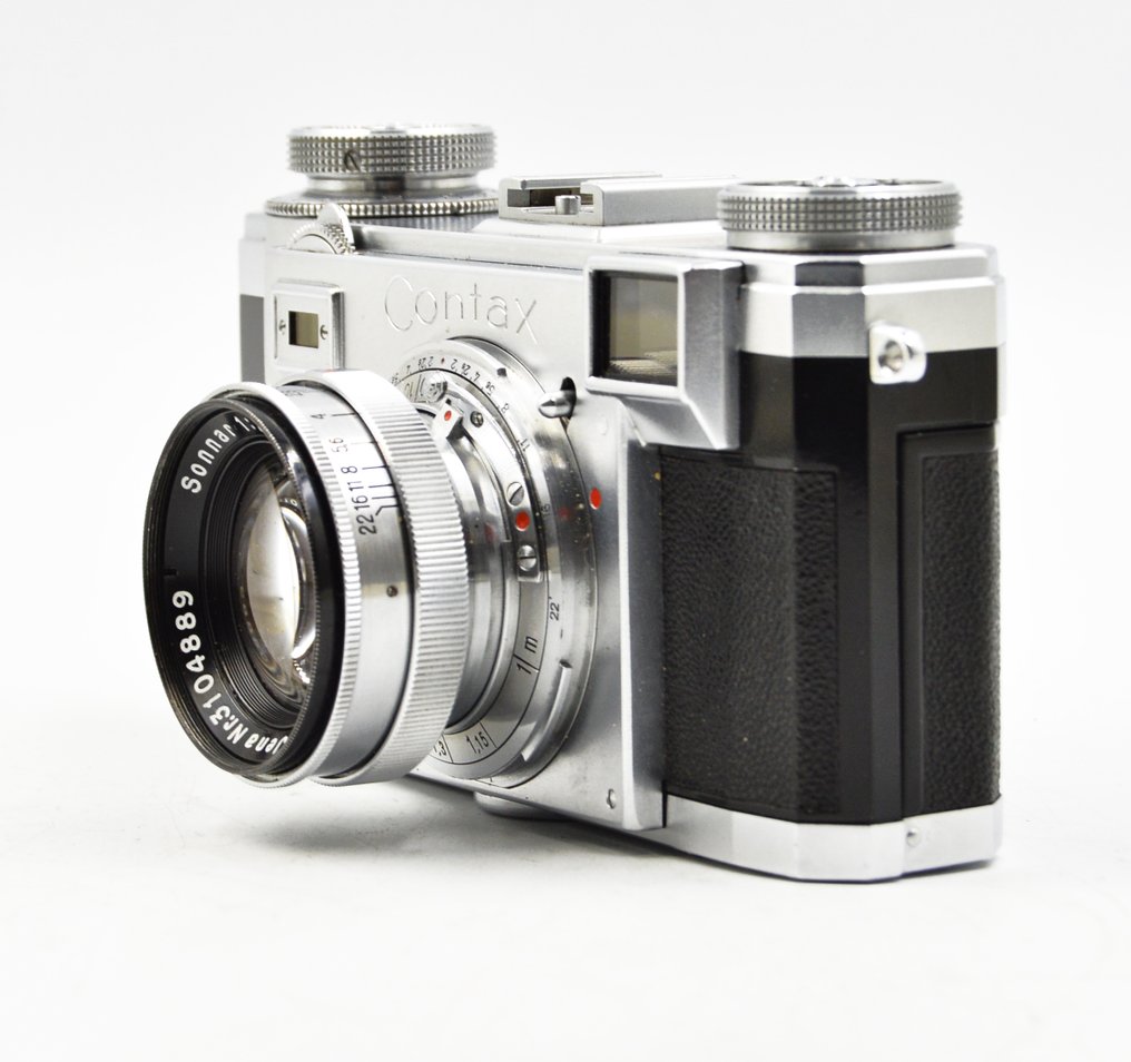 Contax II + CZJ Sonnar 2/50mm T Aparat analogowy #2.1