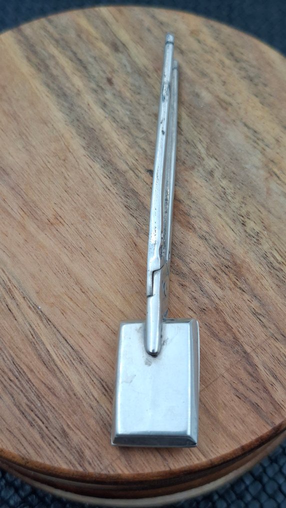 Schoonhoven - Miniaturowa figura - Wafelijzer - Srebro pr. 835 #2.1