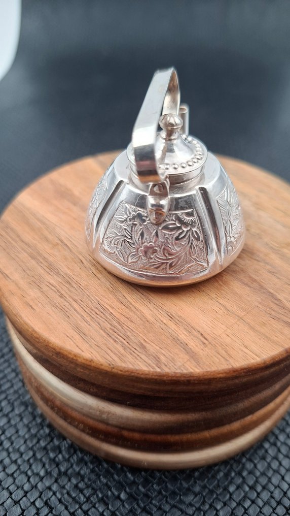 Amsterdam - Oală de ciocolată - chocoladepot - .835 argint - Chocoladekan #3.2