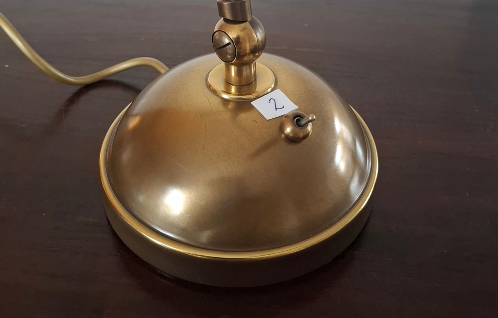 Lámpara (3) - Cobre, Latón - Piano-Bureau-Notarislamp #4.3