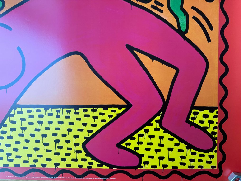 Keith Haring (after) - Poster Artistico - Keith Haring senza titolo (after) #3.2