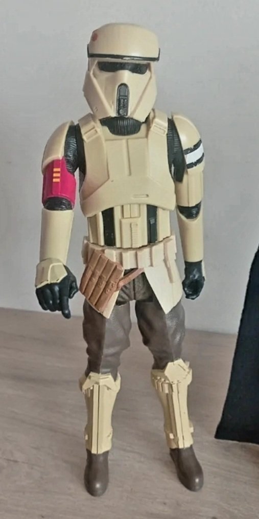 Star Wars Episode IV: A New Hope - - Prop ταινίας Χαλαρή φιγούρα δράσης 6 ιντσών, εμφανής φθορά και γρατζουνιές στην επιφάνεια. #3.2