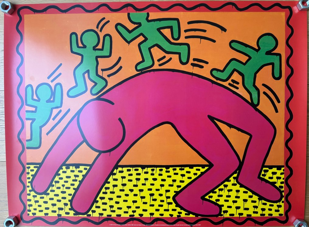 Keith Haring (after) - Poster Artistico - Keith Haring senza titolo (after) #1.0