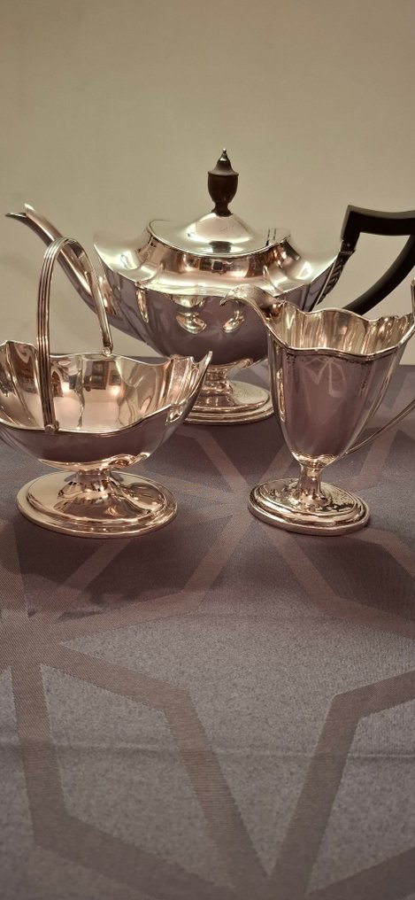 咖啡及茶水用具 (4) - .925 银, .935 银 - TB，TB&S，VK van Kampen #4.3