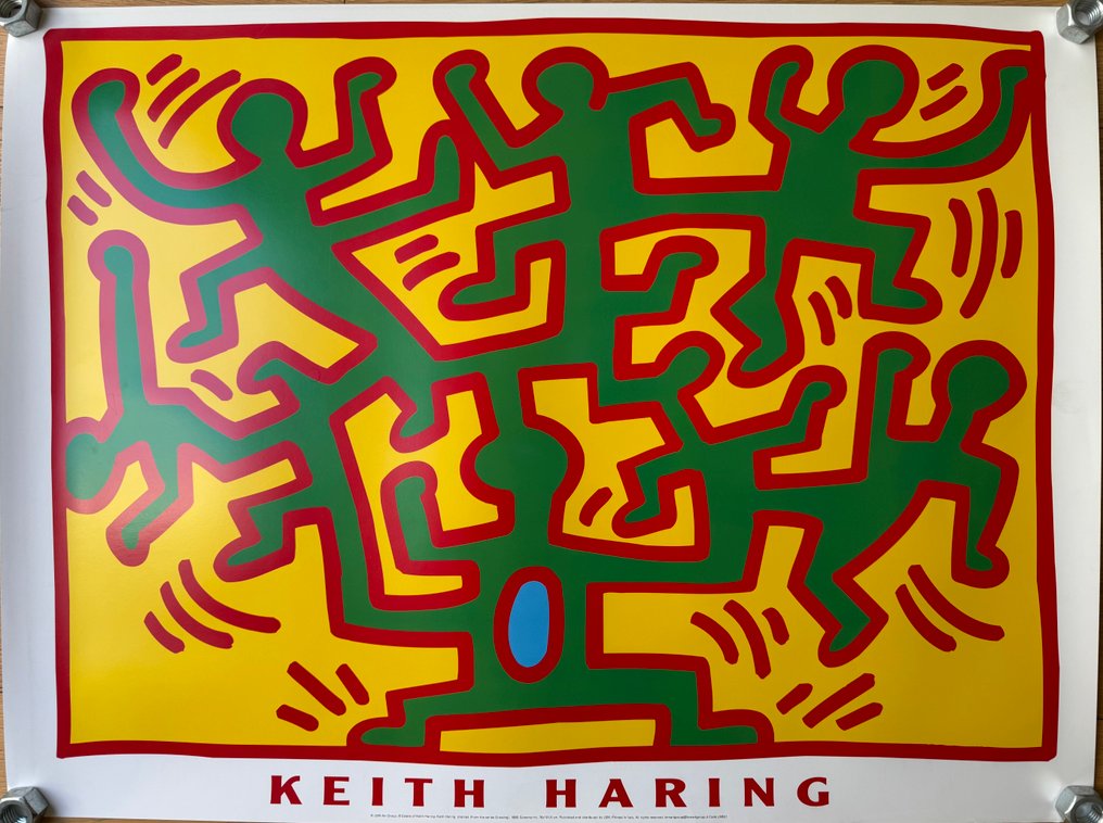Keith Haring (after) - Poster Artistico - Keith Haring growing 2 (after) #1.0