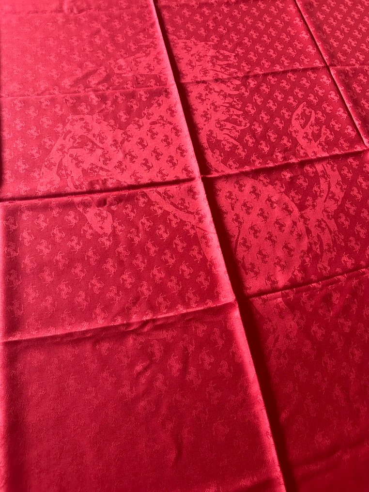 Ferrari - Seta e Cashmere - Cavallino Rampante Monogram - Seta e Cashmere - Sciarpa #1.0