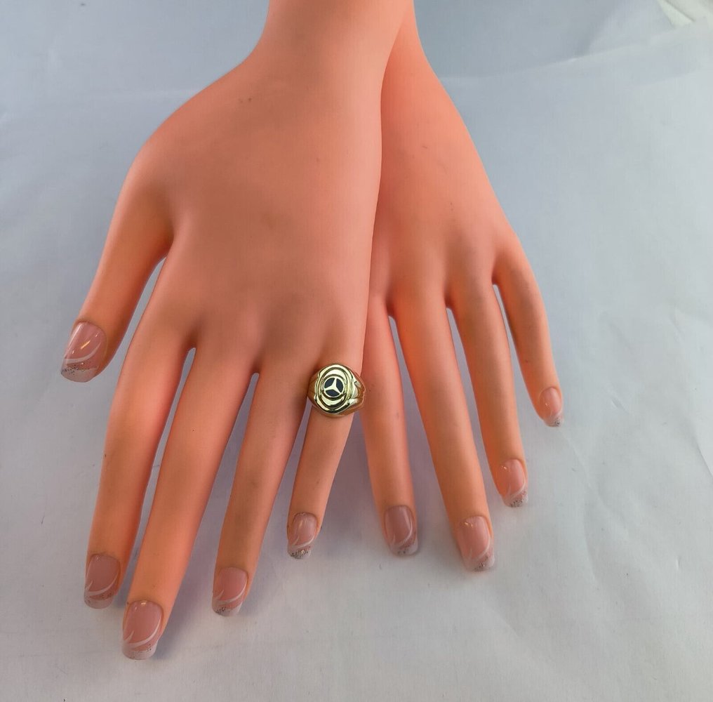 14K包金 - 黄金 - 戒指 - 梅赛德斯设计戒指 RS51 #1.0