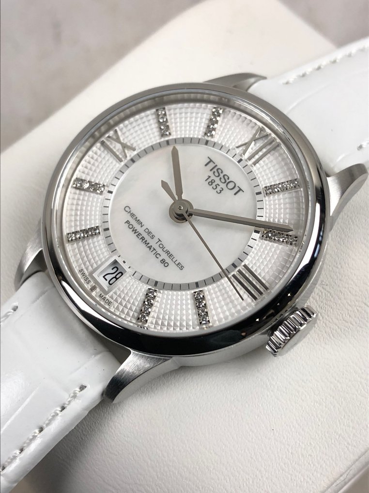 Tissot - Chemin Des Tourelles Powermatic 80 Diamonds Lady - T099.207.16.116.00 - Női - 2020+  #2.1