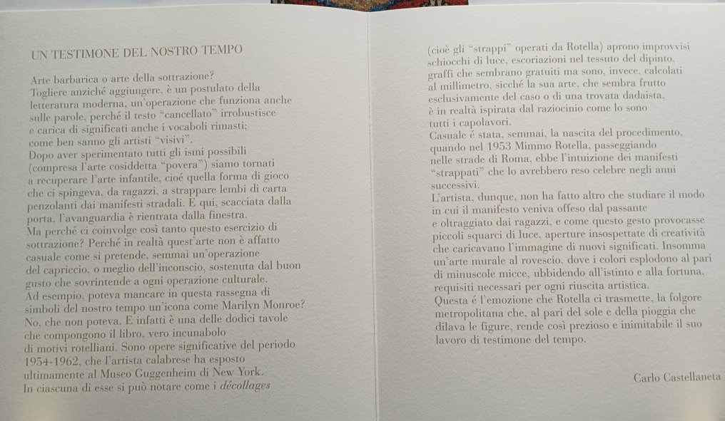 Mimmo Rotella (1918-2006) - Marilyn #4.3