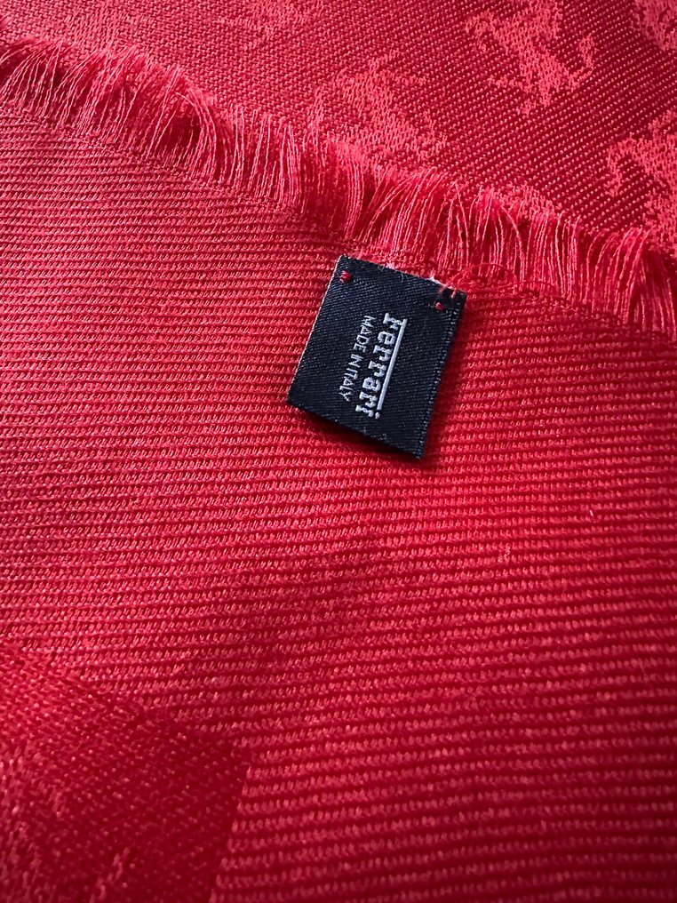 Ferrari - Seta e Cashmere - Cavallino Rampante Monogram - Seta e Cashmere - Sciarpa #4.3