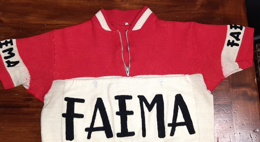 FAEMA - GIRO D'ITALIA - Charly Gaul - 1956 - Φανέλα ποδηλασίας #4.3