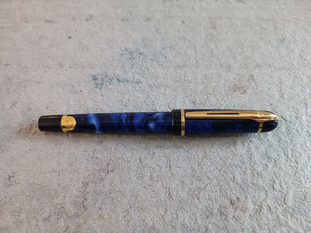 Waterman - 威迪文 - Pluma Waterman Phileas jaspeada en resina - 钢笔 #2.2