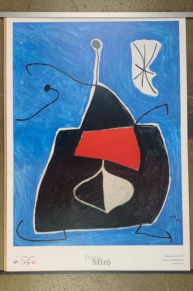 Joan Miró (after) - Dona, ocell, estel, 1978 - 2000s #1.0