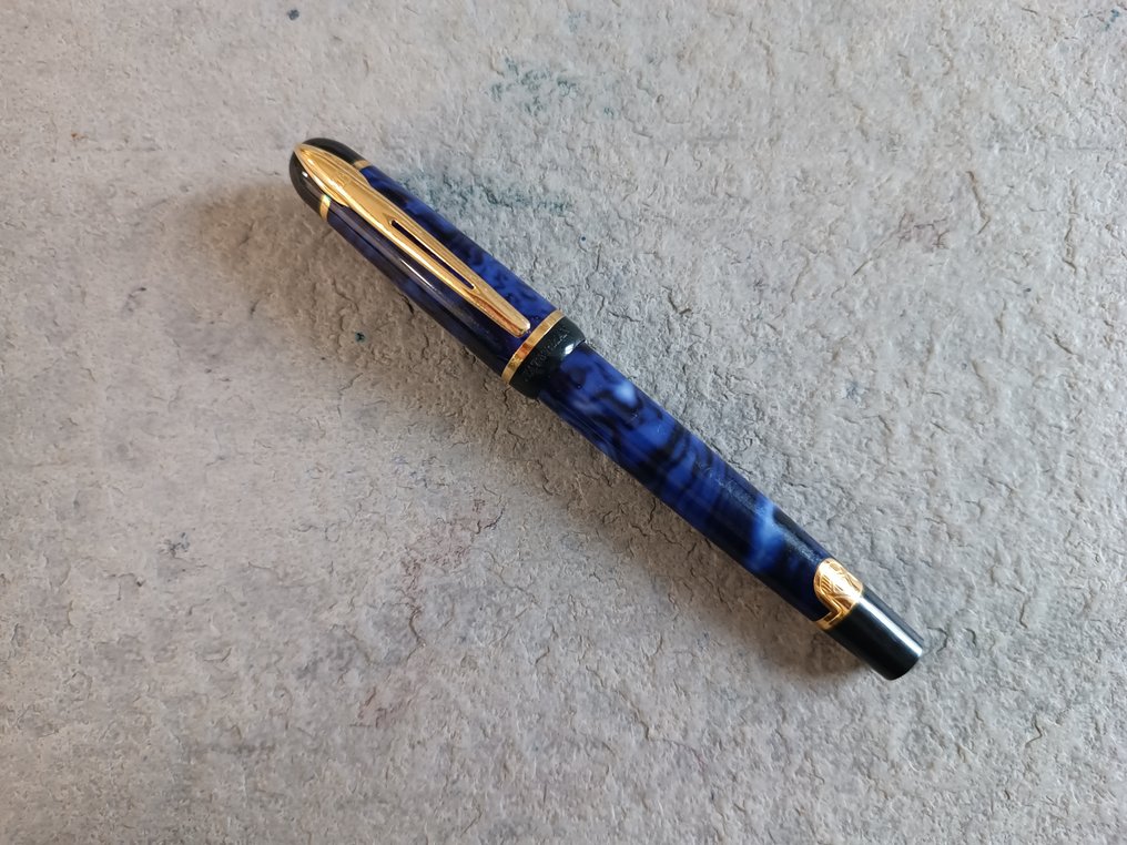 Waterman - 威迪文 - Pluma Waterman Phileas jaspeada en resina - 钢笔 #2.1