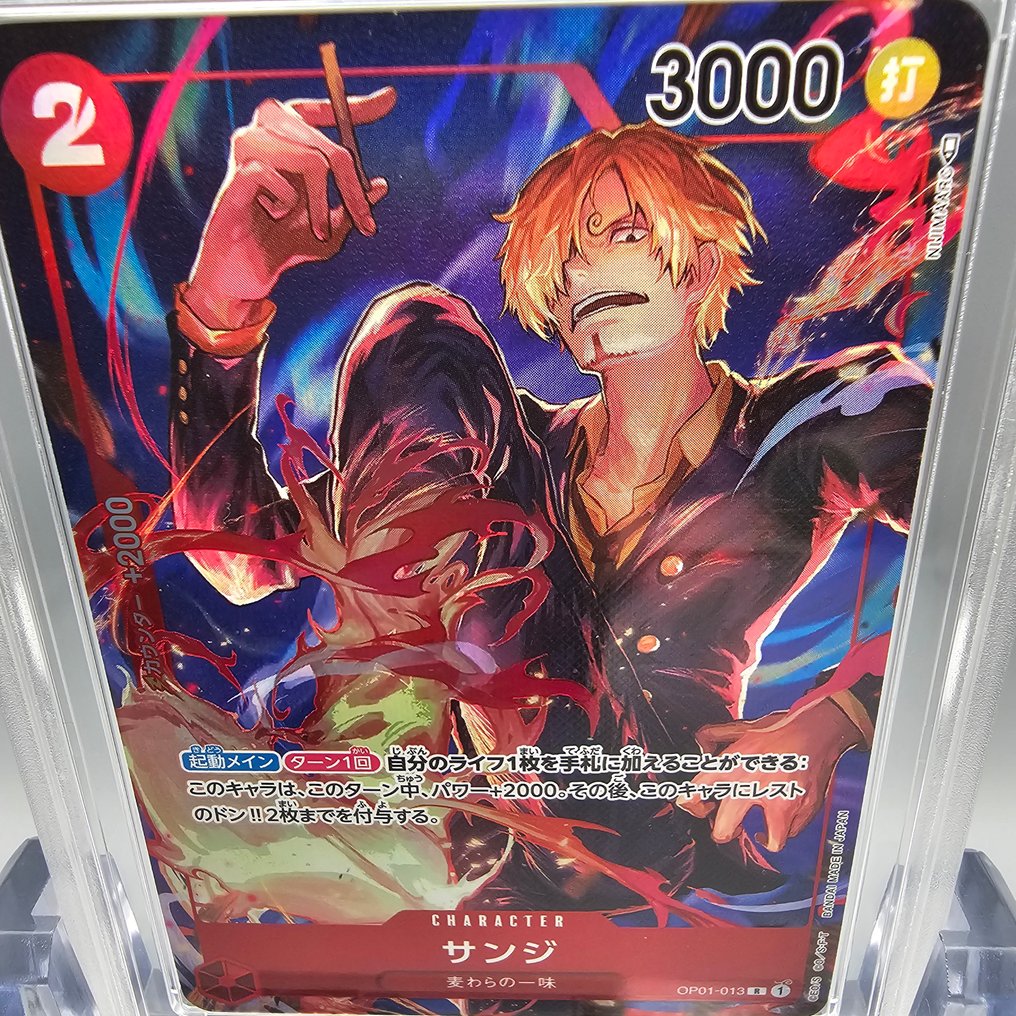 Pokémon Graded card - SANJI (Alternate Art) OP01-013 -> Romance Dawn - Graad 10 #1.0