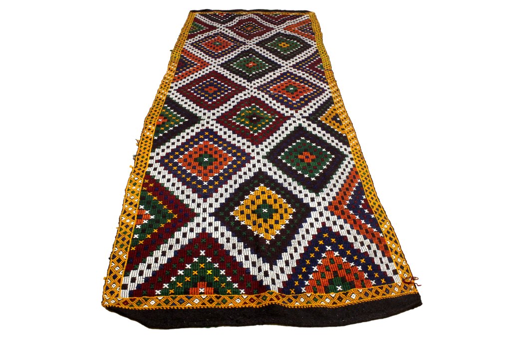 Etnisch met de hand geweven - Kelim - 125 cm - 350 cm #1.0