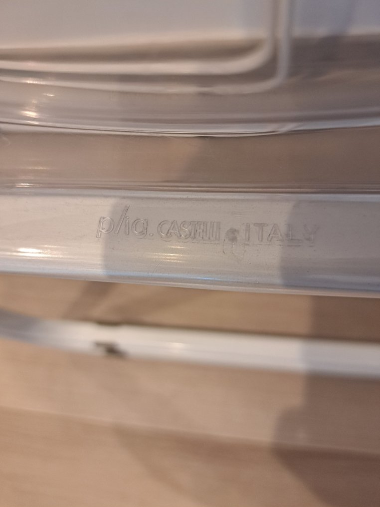 Castelli - Giancarlo Piretti - 折叠椅 (5) - Plia chair - 丙烯酸树脂, 金属 - 弯曲的椅子 #3.2