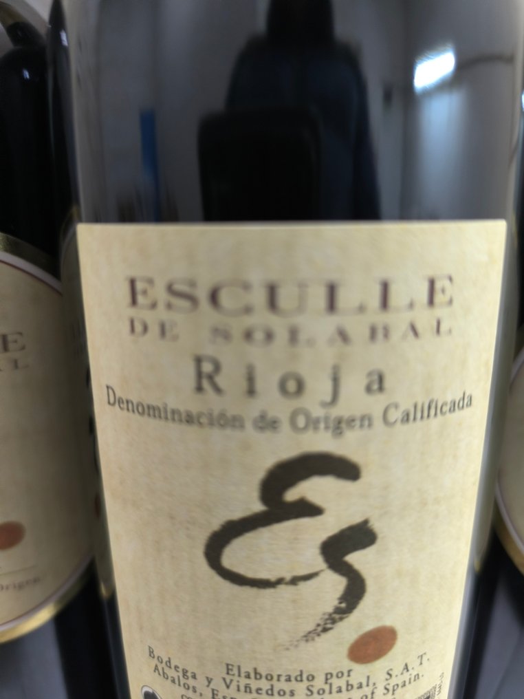 2019 Bodega y Viñedos Solabal, Esculle de Solabal - 里奥哈 DOC - 6 Bottles (0.75L) #4.3