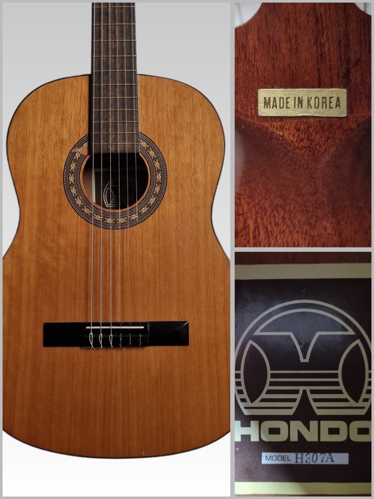 Hondo Vintage H307A Classical guitar No Reserve Price auction online Catawiki