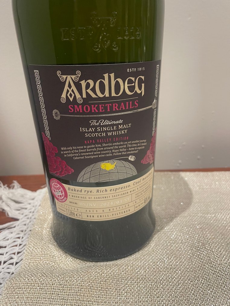 Ardbeg Smoketrails Napa Valley Edition - b. 2024 - 1 Litre #3.2