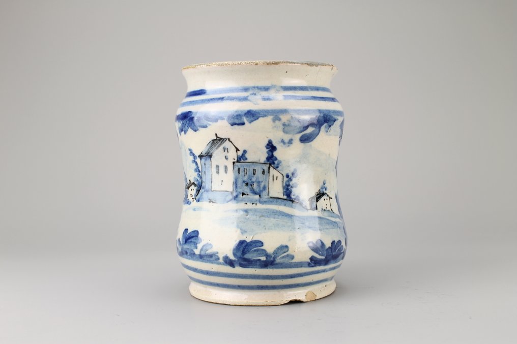 Βαζάκι φαρμακείου/ Albarello - Majolica, Πήλινο #1.0