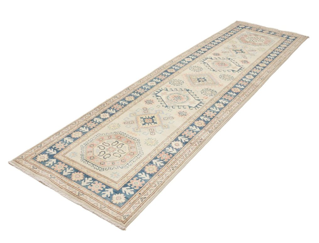 Kazak, 跑步者 - 小地毯 - 294 cm - 88 cm - 手工製作 - 全新未使用 #1.0