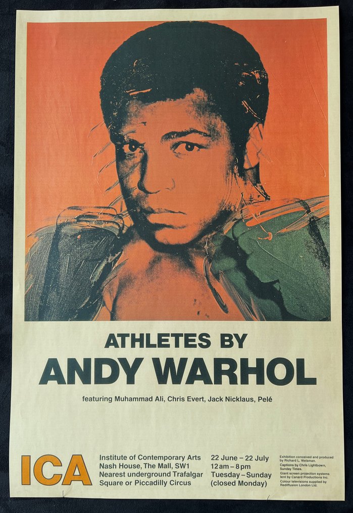 Andy Warhol (after) - Athletes by Andy Warhol - 1970s #1.0
