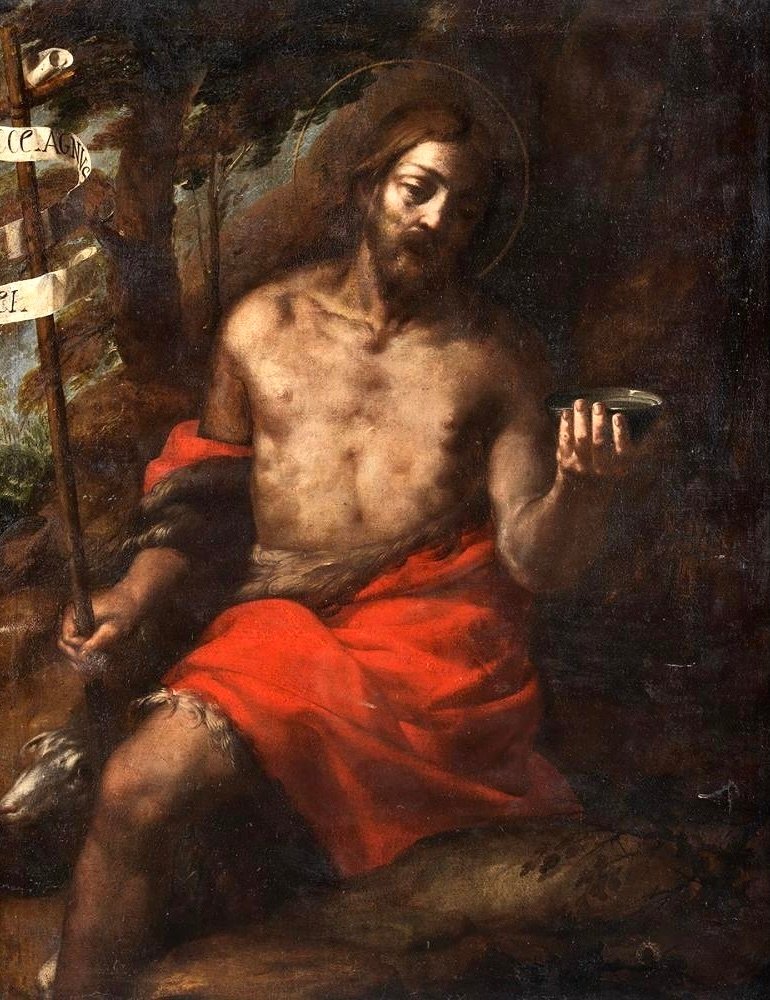 Annibale Carracci (1560-1609), ambito di - San Giovanni Battista - XL format #3.2
