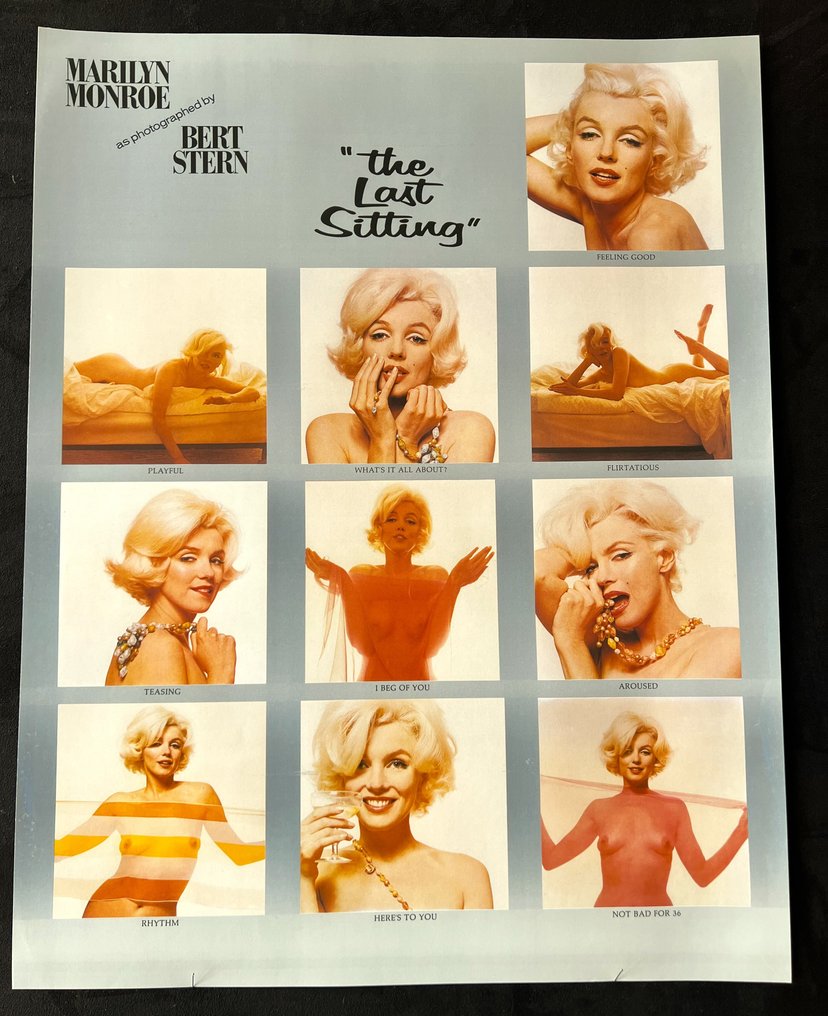 Bert Stern - Marilyn Monroe, The Last Sitting by Bert Stern - 1980s #1.0