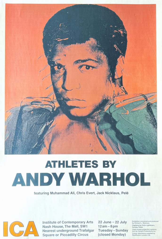 Andy Warhol (after) - Athletes by Andy Warhol - 1970s #1.0
