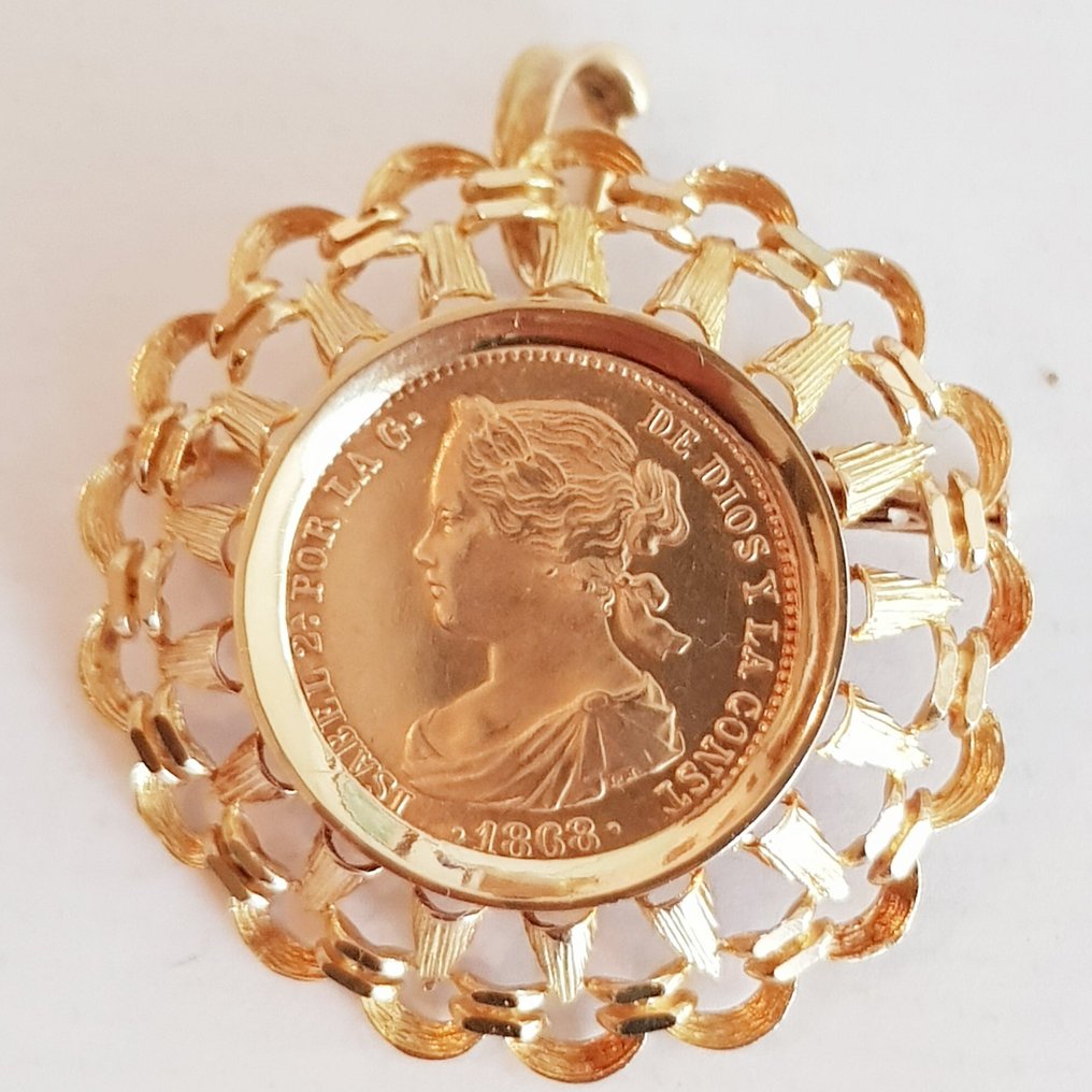 Broche - 21 kt. Geel goud #1.0